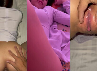 Em nữ sinh trong tà áo dài mới học về đã lôi vào khách sạn