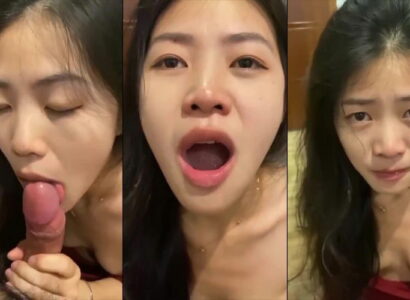 Xuất tinh ngập mồm em gái nuốt ngon lành